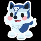 Shiver Wolf Sticker