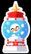 Snow Globe Sticker