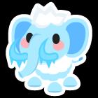 Snowy Mammoth Sticker