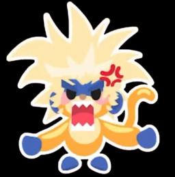 Super Saru Animated Sticker