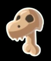 T-Rex Rattle Sticker