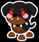 The Black Dog Sticker