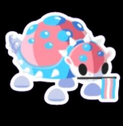 Trans Glyptodon Barv Sticker