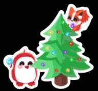 Tree Decorating Animated Sticker