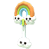 Clouds & Rainbow Rattle