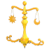 Golden Scale Pogo Stick