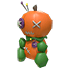 Halloween Orange Pumpkin DIY Doll