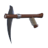 Halloween Wooden Scythe Grappling Hook