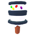 Ice Cream Sandwich Rattle