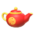 Lunar New Year Teapot Leash