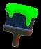 Neon Leaf Pet Paint
