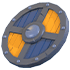 Viking Shield Throw Toy