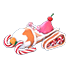 Candy Snowmobile