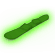 Green Neon Snowboard