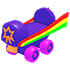 Laser Disco Skates