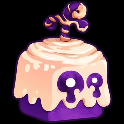 dough, Mythical, Blox Fruits, Original illustration by Tradekitsune.com