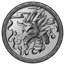 Grow a garden value - Dragon Token logo