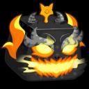 Grow a garden value - Ember Dragon logo