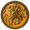 Grow a garden value - Permanent Dragon Token logo