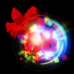 Rainbow Corrupted Kitsune