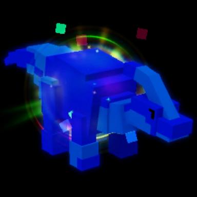 Rainbow Parasaurolophus