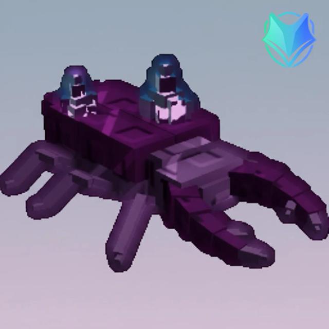amethyst-beetle, Legendary, Item from smithing, Grow a Garden, Original illustration by Tradekitsune.com