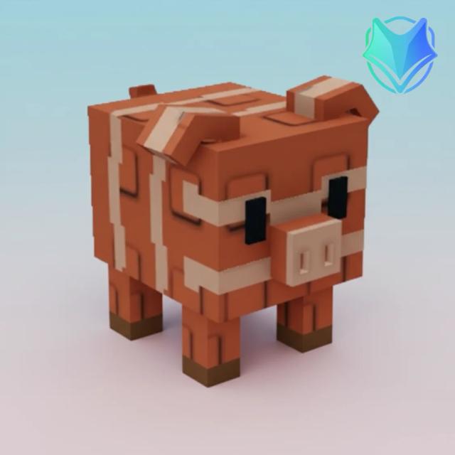 bacon-pig, Uncommon, Item from cooking-event, Grow a Garden, Original illustration by Tradekitsune.com