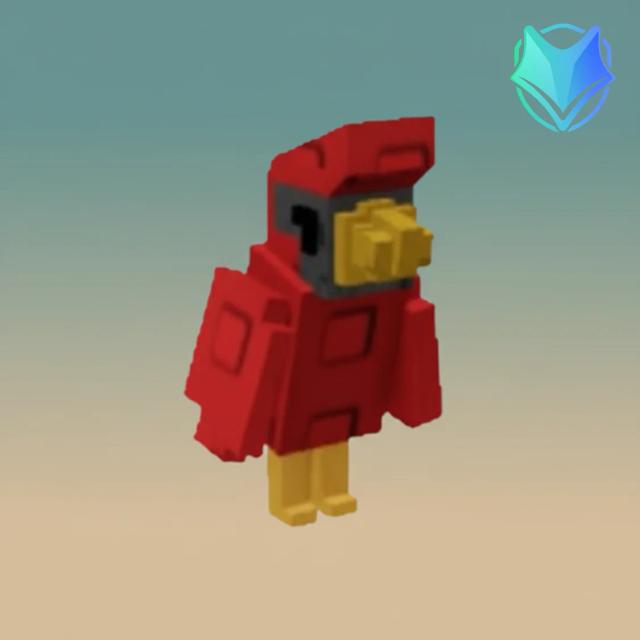 cardinal, Uncommon, Item from fairy-event, Grow a Garden, Original illustration by Tradekitsune.com