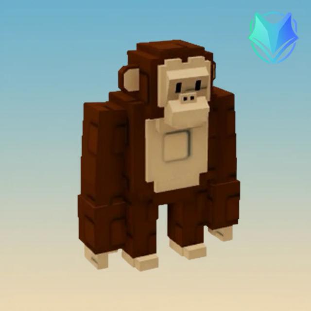 chimpanzee, Mythical, Item from seed-stages-event, Grow a Garden, Original illustration by Tradekitsune.com