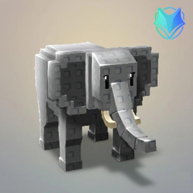 elephant, Divine, Item from safari-harvest, Grow a Garden, Original illustration by Tradekitsune.com