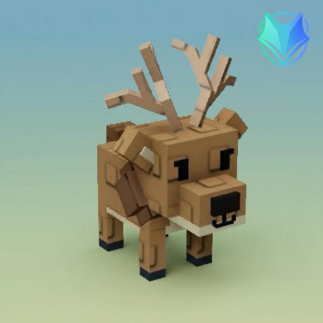 elk, Uncommon, Item from beanstalk-event, Grow a Garden, Original illustration by Tradekitsune.com