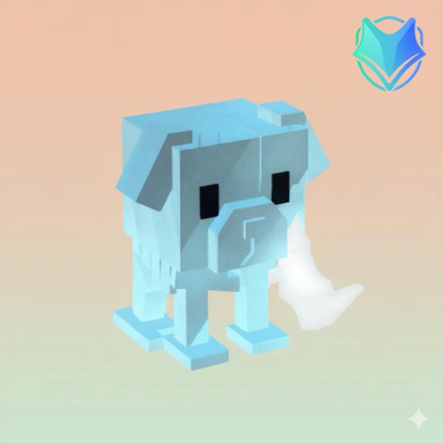 ghostly-bone-dog, Rare, Item from halloween-event, Grow a Garden, Original illustration by Tradekitsune.com