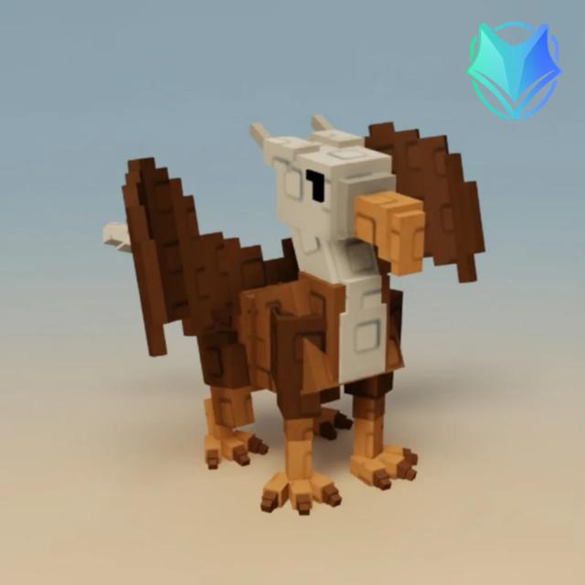 griffin, Divine, Item from beanstalk-event, Grow a Garden, Original illustration by Tradekitsune.com