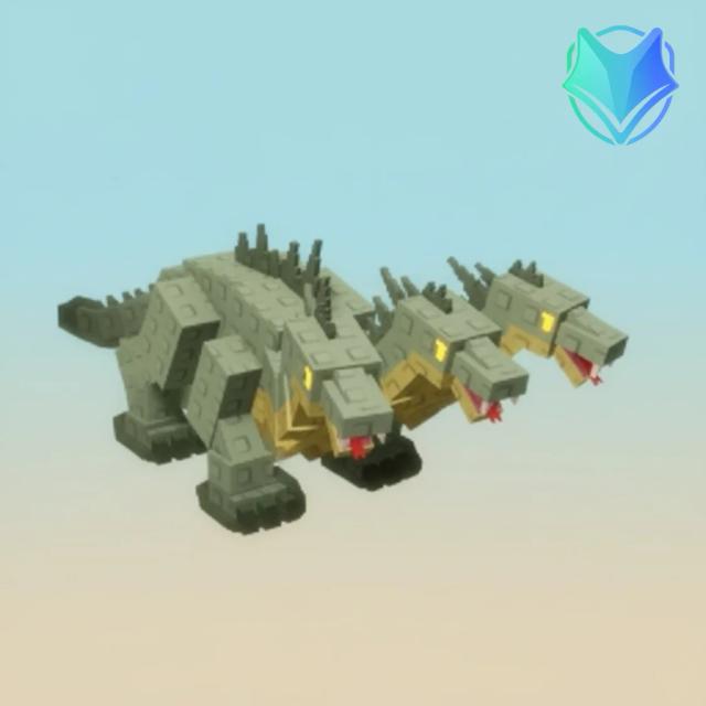 hydra, Divine, Item from safari-harvest, Grow a Garden, Original illustration by Tradekitsune.com