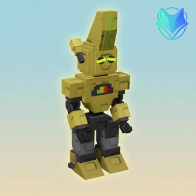junkbot, Mythical, Item from cooking-event, Grow a Garden, Original illustration by Tradekitsune.com