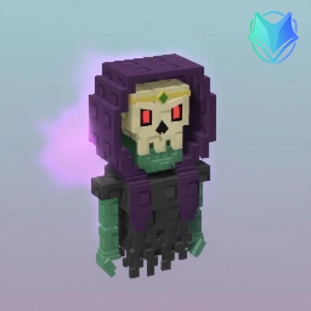 lich, Divine, Item from halloween-event, Grow a Garden, Original illustration by Tradekitsune.com