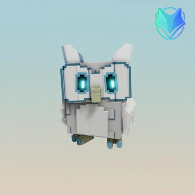 owl, Mythical, Item from lunar-glow-event, Grow a Garden, Original illustration by Tradekitsune.com