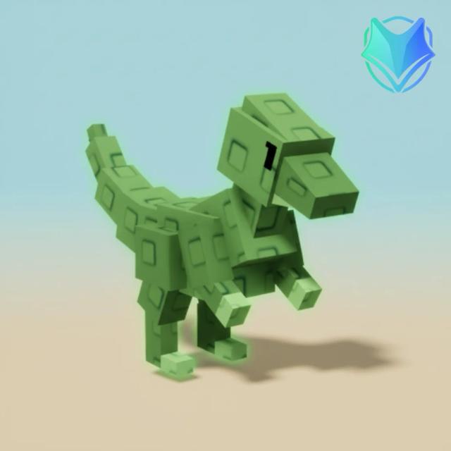 raptor, Legendary, Item from prehistoric-event, Grow a Garden, Original illustration by Tradekitsune.com