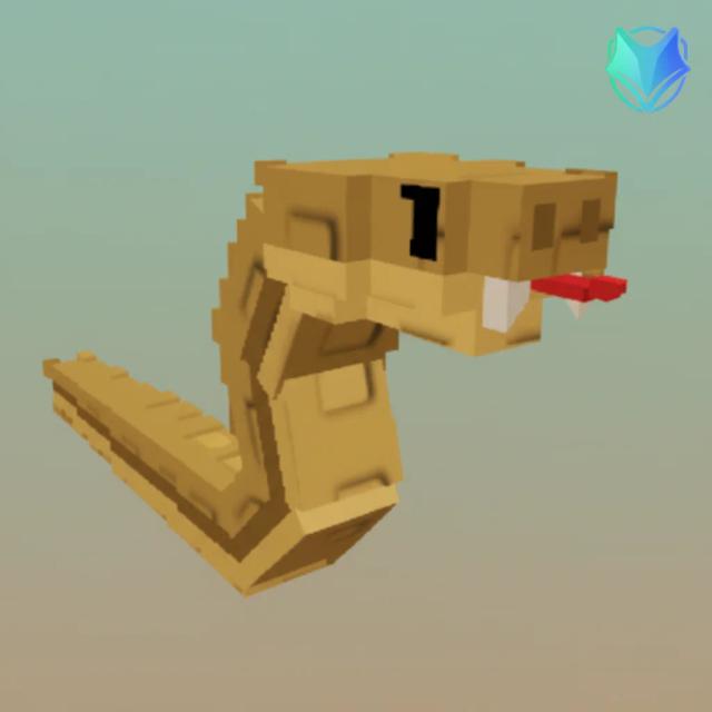 sand-snake, Legendary, Item from summer-harvest-event, Grow a Garden, Original illustration by Tradekitsune.com