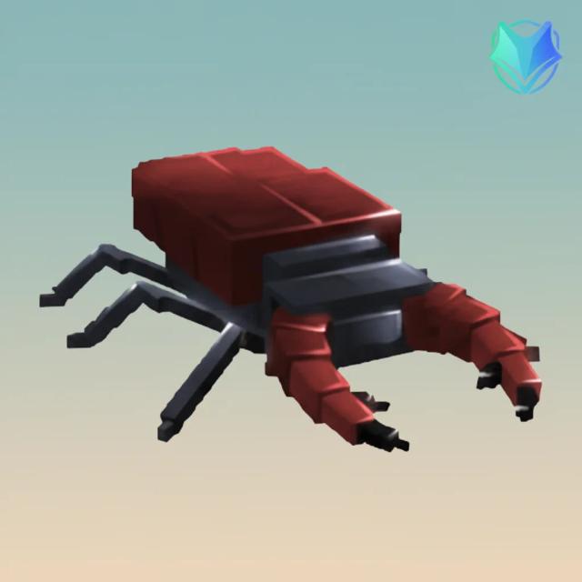 stag-beetle, Legendary, Item from safari-harvest, Grow a Garden, Original illustration by Tradekitsune.com