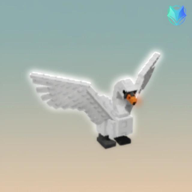swan, Divine, Item from fall-market-event, Grow a Garden, Original illustration by Tradekitsune.com