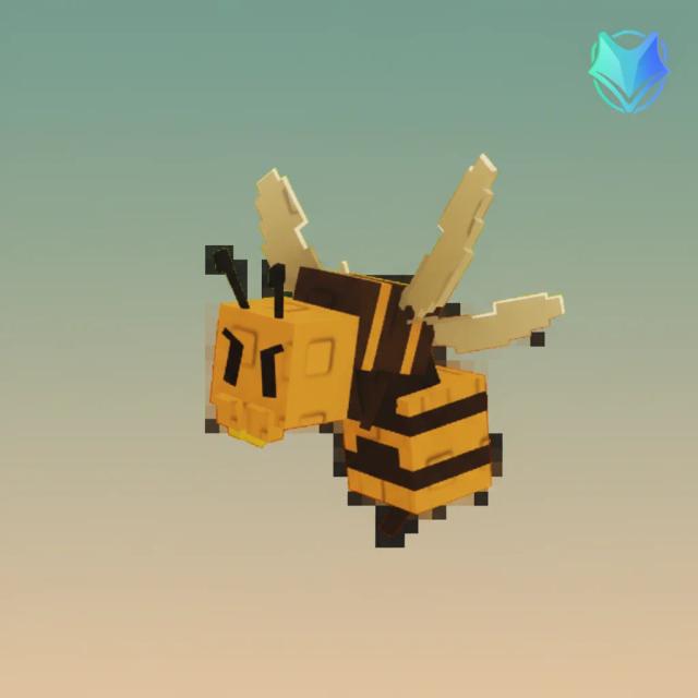 wasp, Rare, Item from bizzy-bee-event, Grow a Garden, Original illustration by Tradekitsune.com