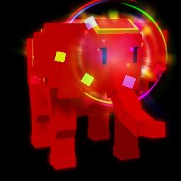 Rainbow Carnival Elephant