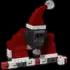 Rainbow Christmas Gorilla
